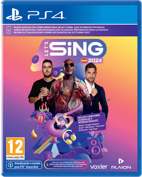 Let's Sing 2024 Sony Playstation 4 PS4