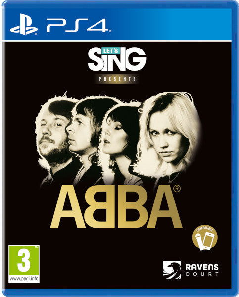 Let's Sing Abba Sony Playstation 4 PS4