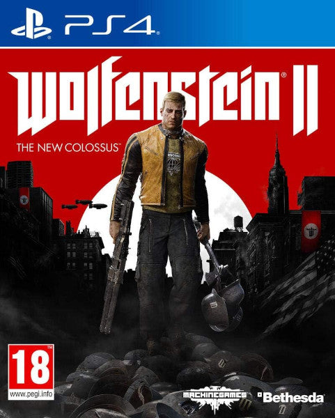 Wolfenstein 2 The New Colossus Sony Playstation 4 PS4