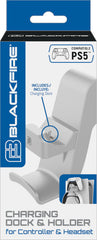 Blackfire Charging Dock & Holder Stand (for Controller & Headset) (PS5 Estación de carga) Blackfire