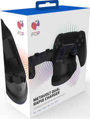 Pdp Metavolt Dual Rapid Charge Black (negro) (PS5 Estación de carga) Pdp