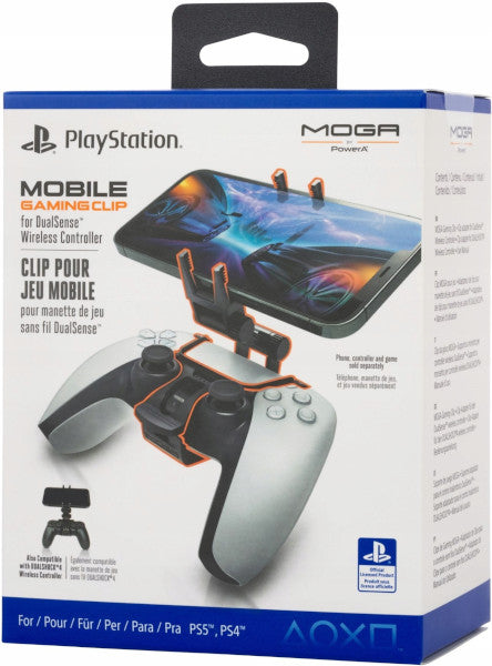 Power A Moga Mobile Gaming Clip For Ps5/ps4 Controllers (xbone) (PS5 Soporte) Power A