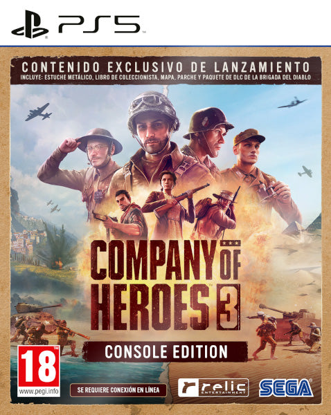 Company Of Heroes 3 -console Edition- (caja Metalica) (PS5) Sega