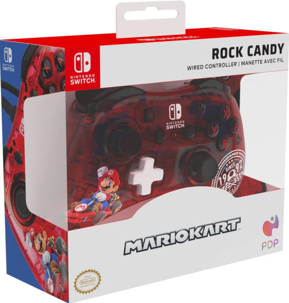 Pdp Rock Candy Mario Kart Wired Controller (switch/lite/oled) (Switch Mando) Pdp