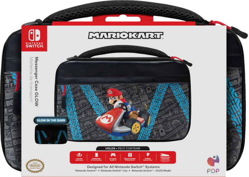 Pdp Messenger Case Mario Kart (glow In The Dark) (Switch Funda) Pdp