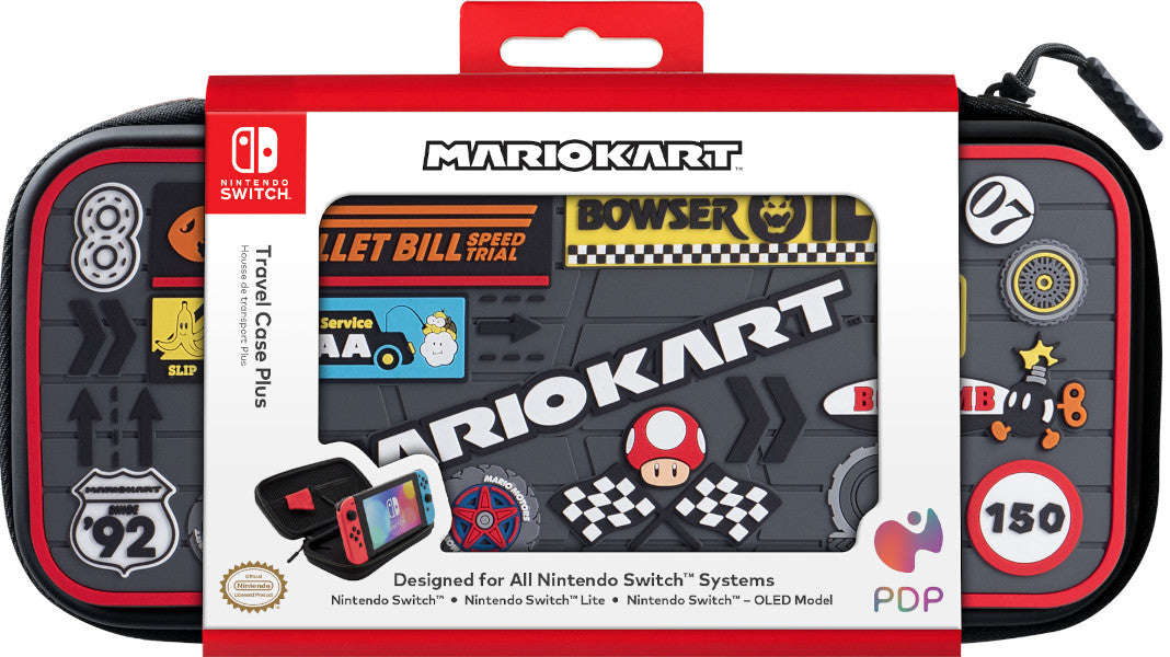 Pdp Deluxe Travel Case Mario Kart Averts (switch/lite/oled) (Switch Funda) Pdp