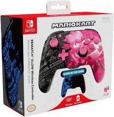 Pdp Rematch Glow Wireless Controller Mario Kart Grand Prix Peach (Switch Mando) Pdp