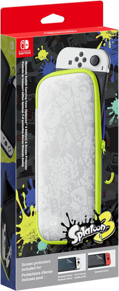 Carrying Case (funda + Protector Lcd) Edicion Splatoon 3 (oled) (imp) (Switch Funda) Nintendo