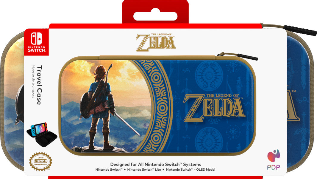 Pdp Deluxe Travel Case The Legend Of Zelda Hyrule Blue (Switch Funda) Pdp