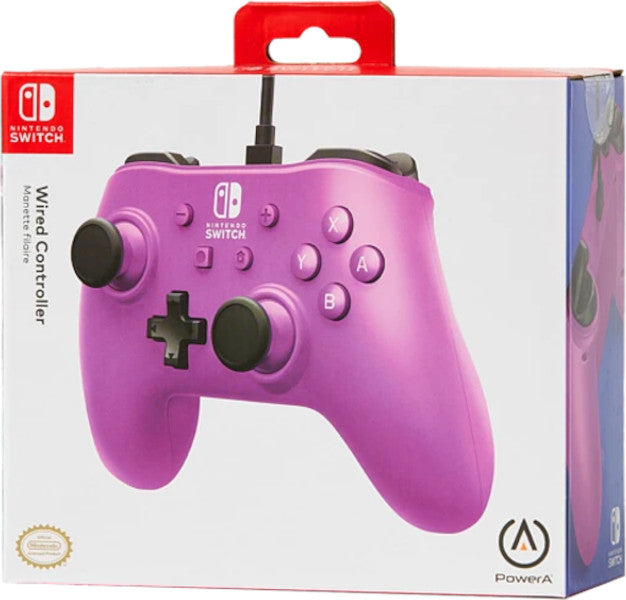 Power A Wired Controller Grape Purple (morado Uva) (Switch Mando) Power A