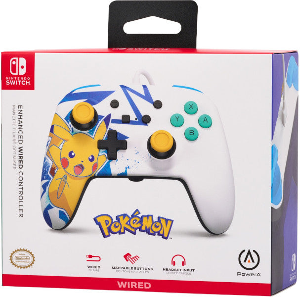 Power A Wired Controllerpikachu High Voltage (Switch Mando) Power A