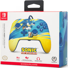 Power A Enhanced Wired Controller Sonic Boost (switch/oled) (Switch Mando) Power A