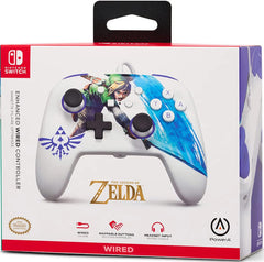 Power A Wired Controllerthe Legend Of Zelda Sword Attack (Switch Mando) Power A