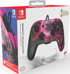 Pdp Rematch Wired Controller Zelda Calamity Ganon (Switch Mando) Pdp