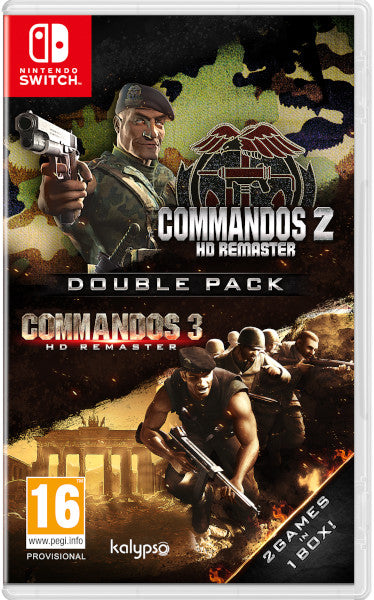 Commandos 2 + Commados 3 - Hd Remaster Double Pack (Switch) Kalypso