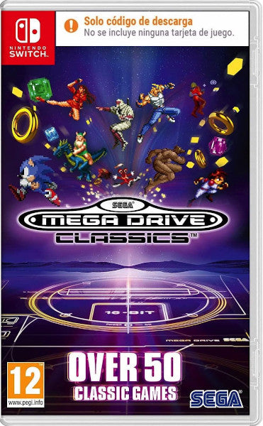 Sega Megadrive Classics (mas De 50 Juegos Clasicos) (ciab) (Switch) Sega