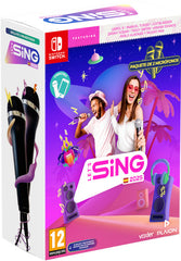 Let's Sing 2025 + 2 Microfonos Nintendo Switch