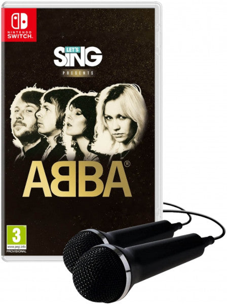 Let's Sing Abba + 2 Microfonos Nintendo Switch