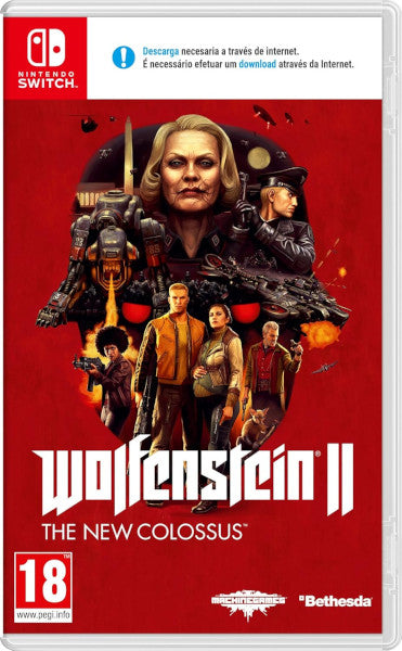 Wolfenstein Ii: The New Colossus (Switch) Nintendo