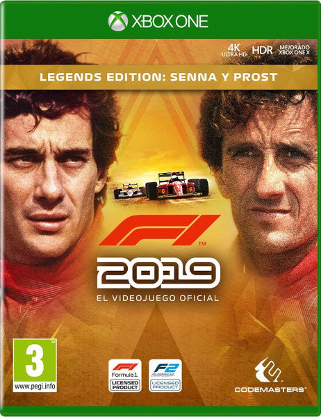 F1 2019 Legends Edition: Senna Y Prost Xbox One