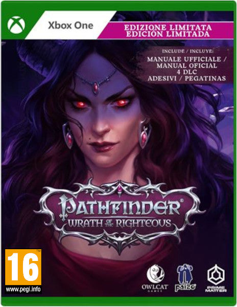 Pathfinder: Wrath Of The Righteous -edicion Limitada- (Xbox One) Plaion