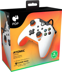 Pdp Wired Controller Atomic White + Game Pass 1 Mes (xbone) (Xbox Series X Mando) Pdp