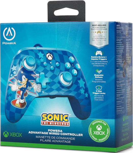 Power A Advantage Wired Controller Sonic Style (xbone) (Xbox Series X Mando) Power A