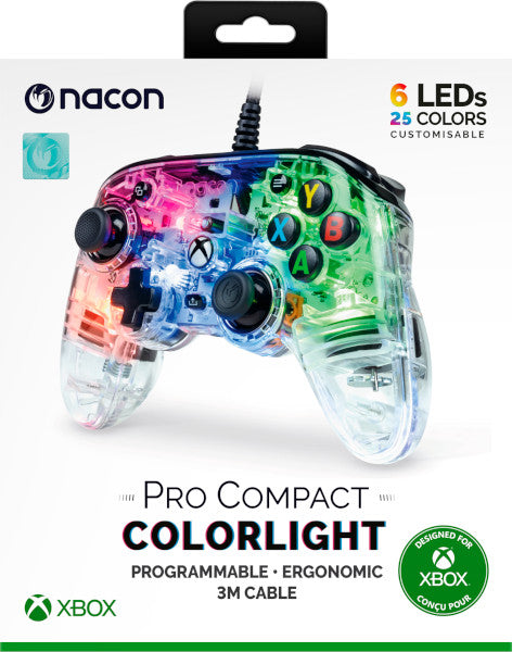 Nacon Controller Pro Compact Rgb (xbox/windows 10) (Xbox Series X Mando) Nacon