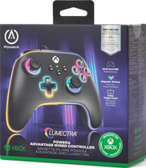 Power A Advantage Wired Controller Lumectra  Black (negro) (xbone) (Xbox Series X Mando) Power A