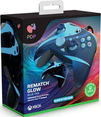 Pdp Rematch Wired Controller Glow Blue Tide (xbone) (glow In The Dark) (Xbox Series X Mando) Pdp