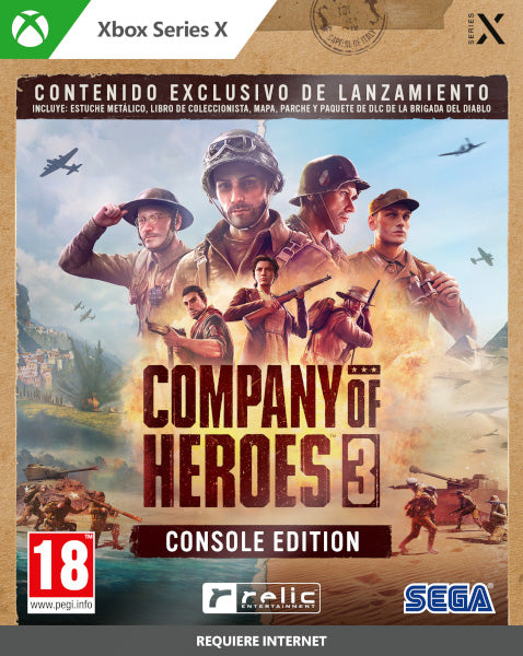 Company Of Heroes 3 -console Edition- (caja Metalica) (Xbox Series X) Sega